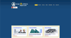 Desktop Screenshot of conceptarchitectsjaipur.com